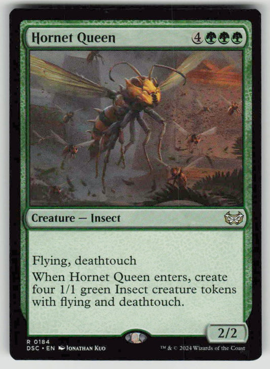2024 Duskmourn: House of Horror Commander 184 Hornet Queen