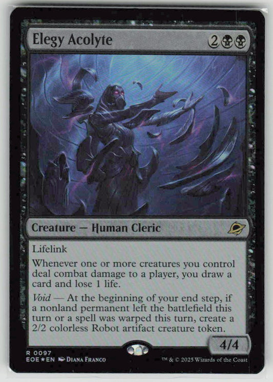 2025 Edge of Eternities 97 Elegy Acolyte