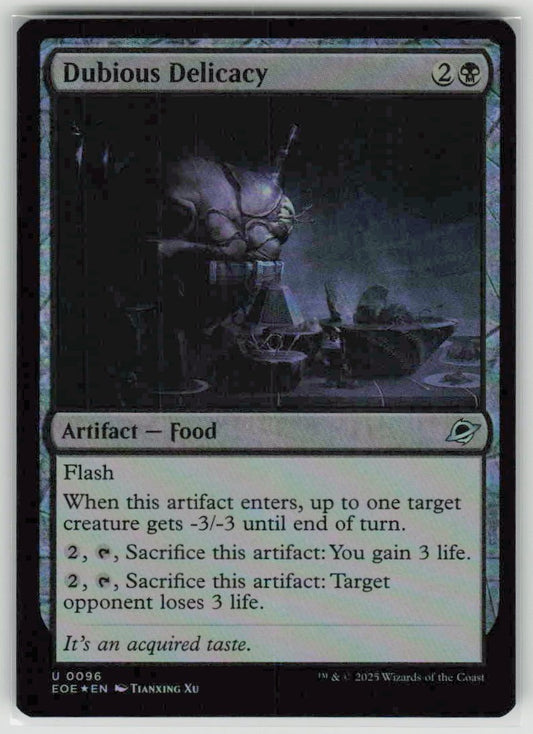 2025 Edge of Eternities 96 Dubious Delicacy