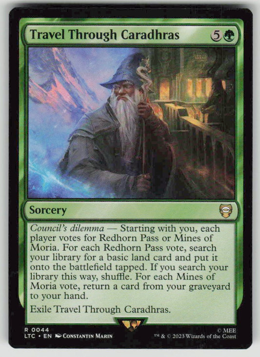 2023 Tales of Middle-earth Commander 44 Travel Through Caradhras