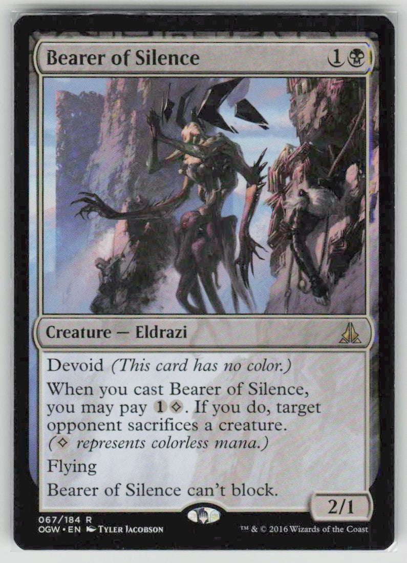 2016 Oath of the Gatewatch 67 Bearer of Silence