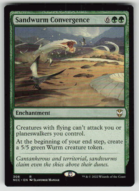 2022 New Capenna Commander 308 Sandwurm Convergence