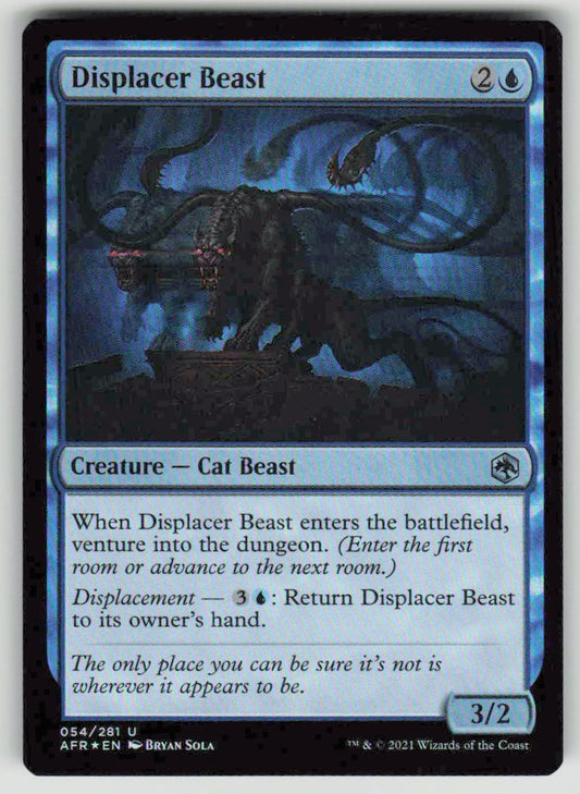 2021 Adventures in the Forgotten Realms 54 Displacer Beast