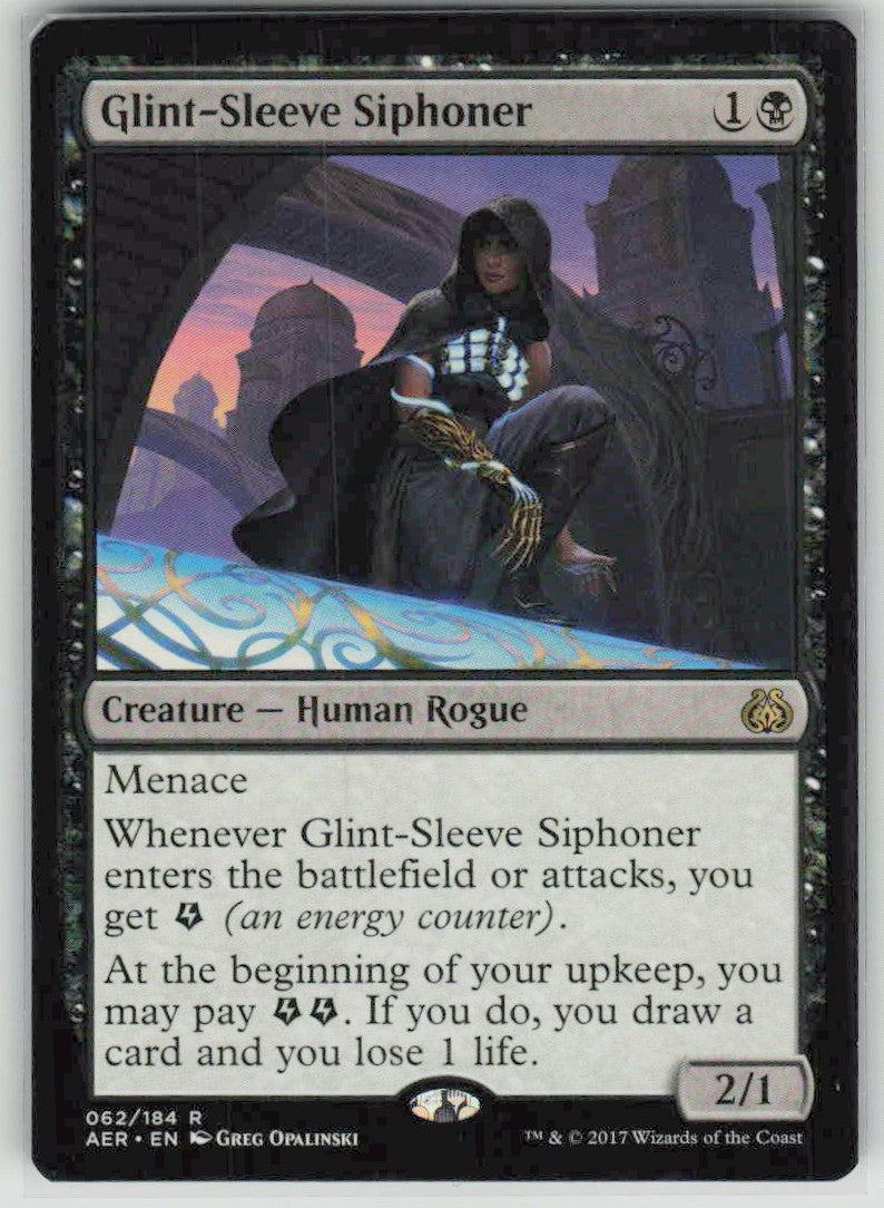 2017 Aether Revolt 62 Glint-Sleeve Siphoner