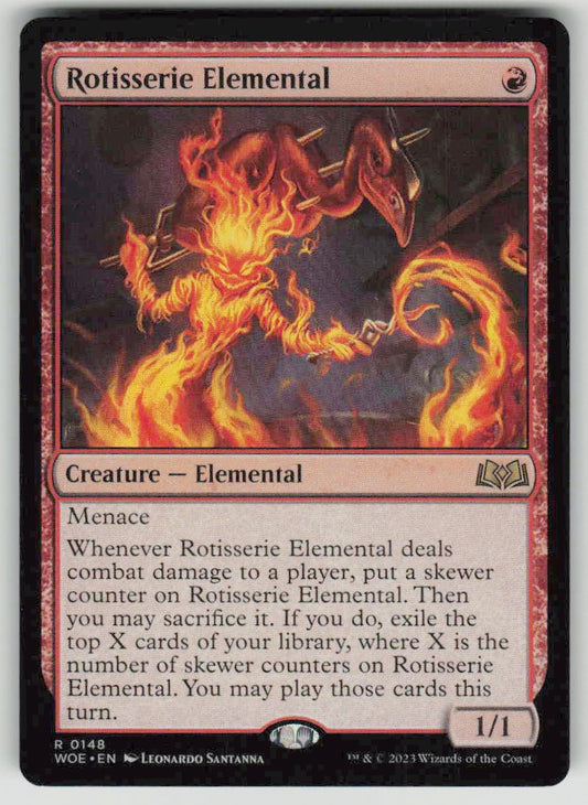 2023 Wilds of Eldraine 148 Rotisserie Elemental
