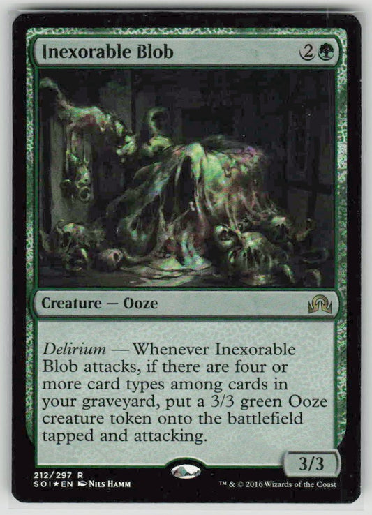 2016 Shadows over Innistrad 212 Inexorable Blob