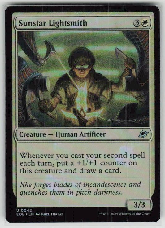 2025 Edge of Eternities 42 Sunstar Lightsmith