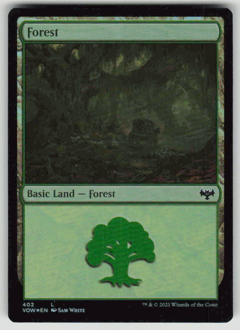 2021 Innistrad: Crimson Vow 402 Forest