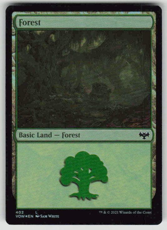 2021 Innistrad: Crimson Vow 402 Forest