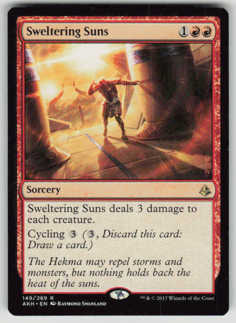 2017 Amonkhet 149 Sweltering Suns