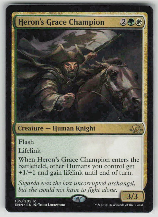 2016 Eldritch Moon 185 Heron's Grace Champion