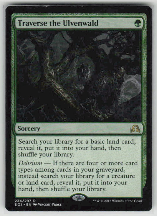 2016 Shadows over Innistrad 234 Traverse the Ulvenwald