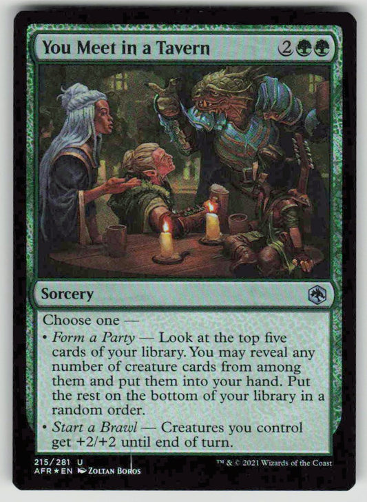 2021 Adventures in the Forgotten Realms 215 You Meet in a Tavern
