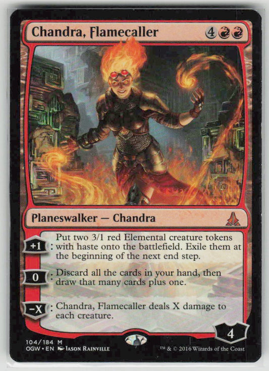 2016 Oath of the Gatewatch 104 Chandra, Flamecaller