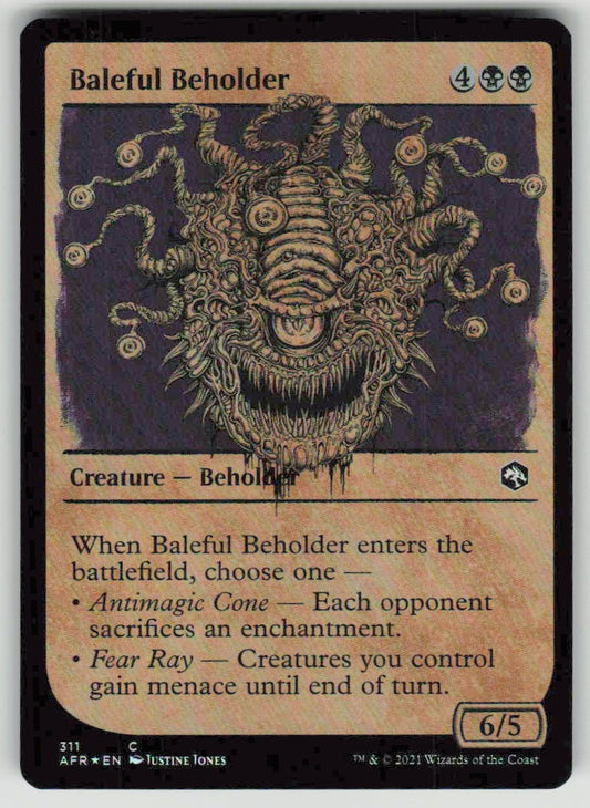 2021 Adventures in the Forgotten Realms 311 Baleful Beholder