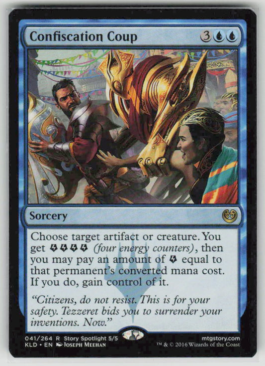 2016 Kaladesh 41 Confiscation Coup