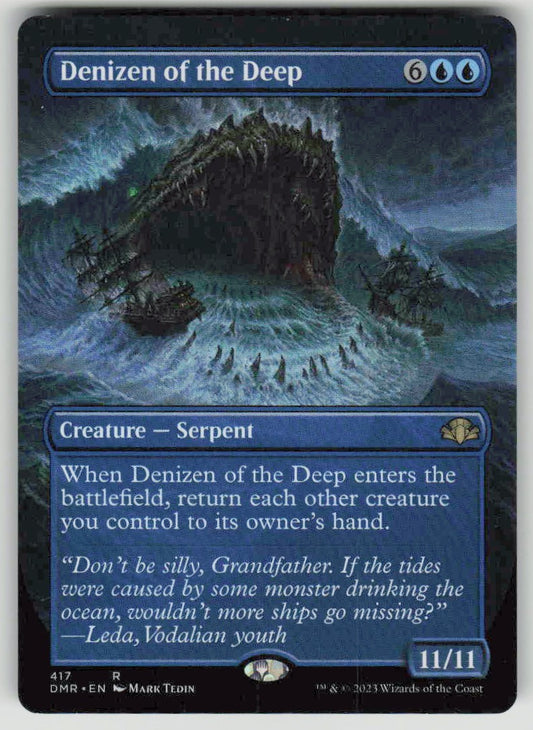 2023 Dominaria Remastered 417 Denizen of the Deep