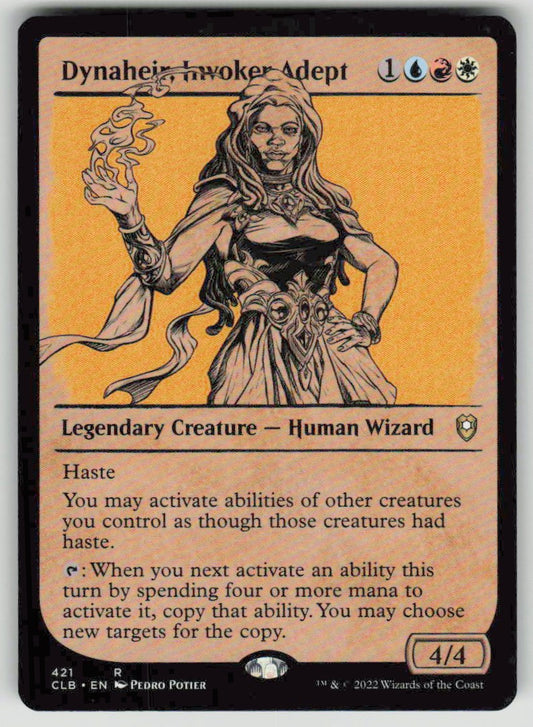 2022 Commander Legends: Battle for Baldur's Gate 421 Dynaheir, Invoker Adept
