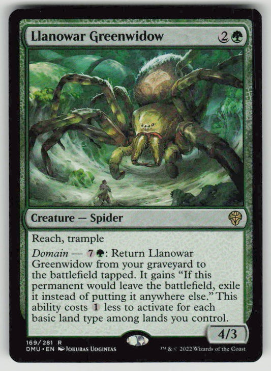 2022 Dominaria United 169 Llanowar Greenwidow