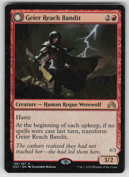 2016 Shadows over Innistrad 159 Geier Reach Bandit // Vildin-Pack Alpha