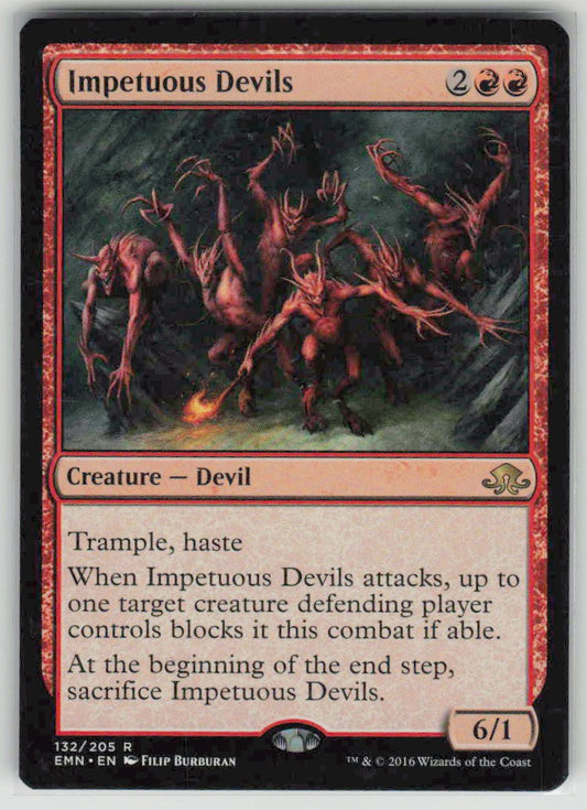 2016 Eldritch Moon 132 Impetuous Devils