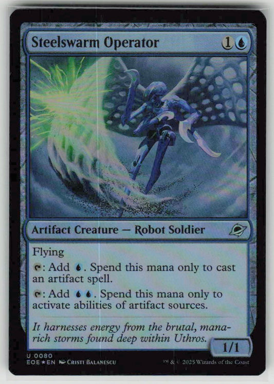 2025 Edge of Eternities 80 Steelswarm Operator
