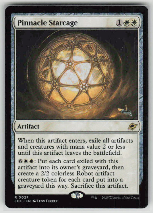 2025 Edge of Eternities 27 Pinnacle Starcage