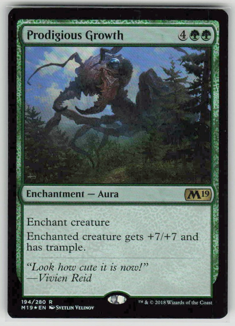 2018 Core Set 2019 194 Prodigious Growth