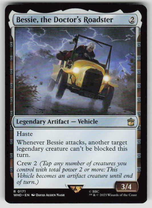 2023 Doctor Who 171 Bessie, the Doctor's Roadster