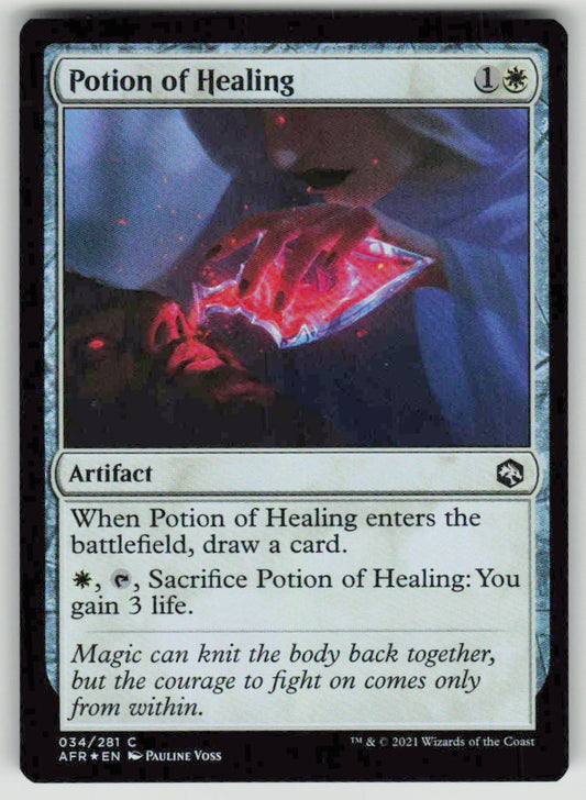 2021 Adventures in the Forgotten Realms 34 Potion of Healing