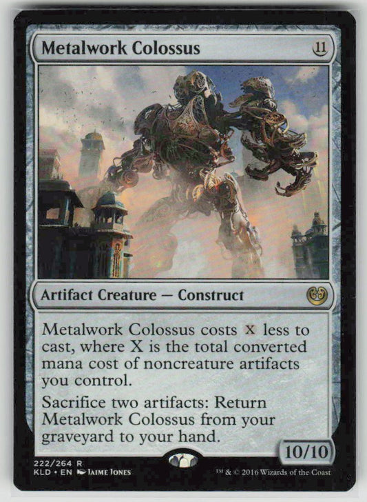 2016 Kaladesh 222 Metalwork Colossus