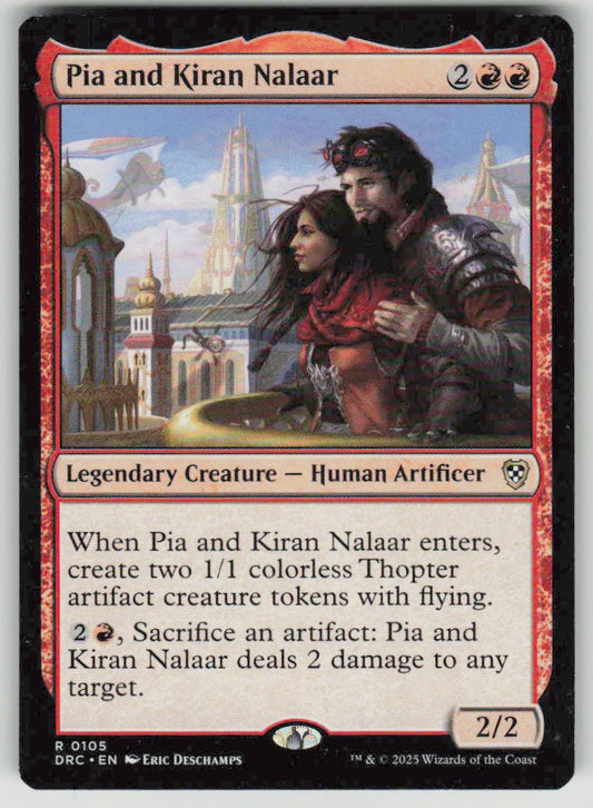 2025 Aetherdrift Commander 105 Pia and Kiran Nalaar