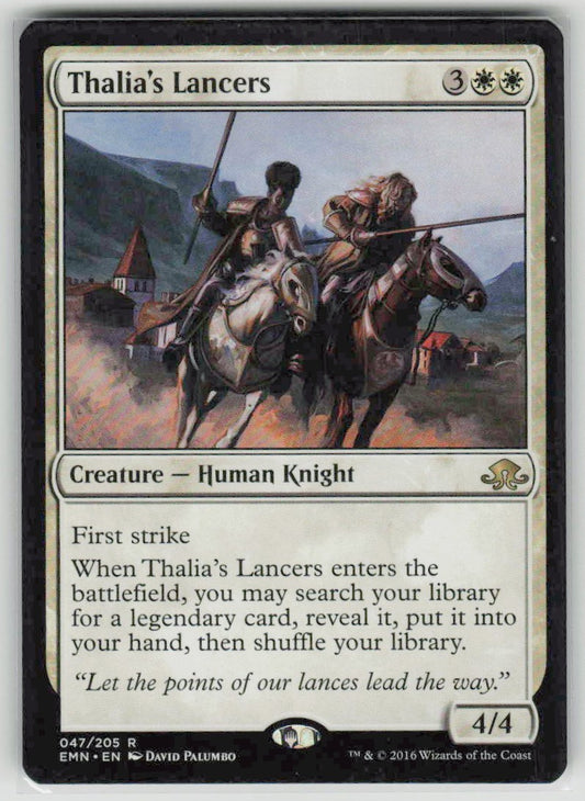 2016 Eldritch Moon 47 Thalia's Lancers