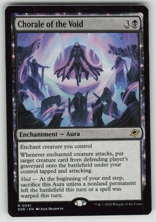 2025 Edge of Eternities 91 Chorale of the Void