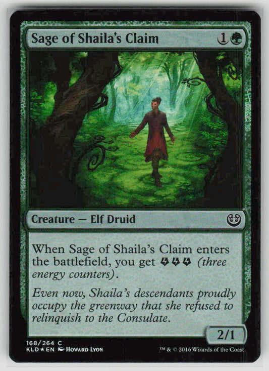 2016 Kaladesh 168 Sage of Shaila's Claim