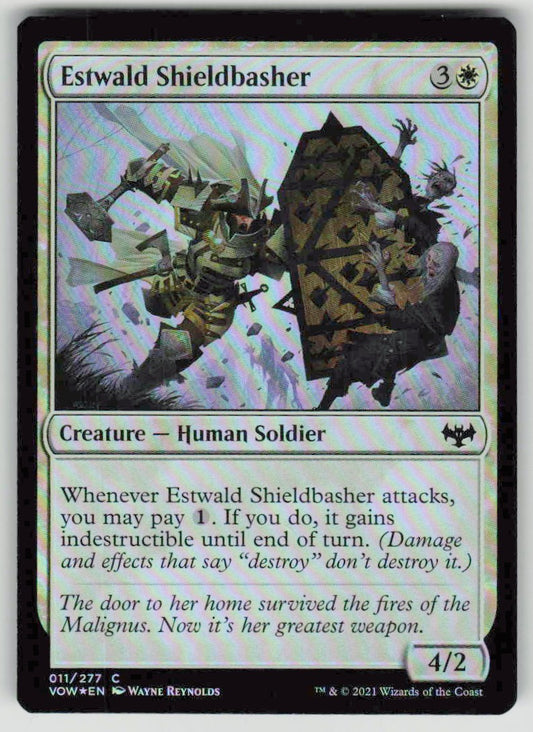 2021 Innistrad: Crimson Vow 11 Estwald Shieldbasher