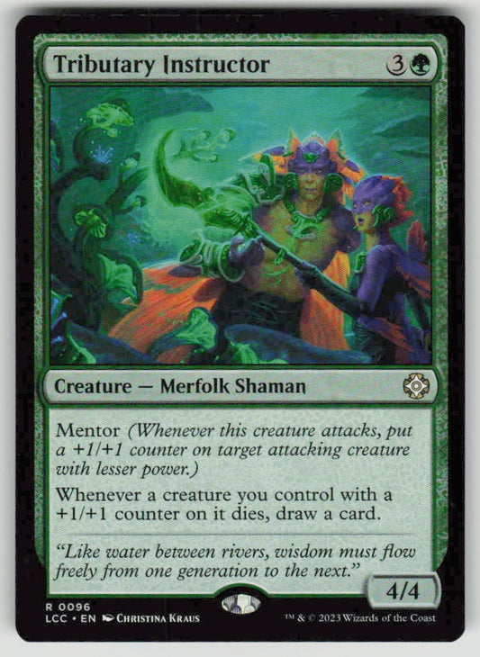 2023 The Lost Caverns of Ixalan Commander 96 Tributary Instructor
