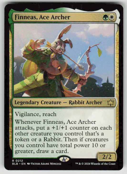 2024 Bloomburrow 212 Finneas, Ace Archer