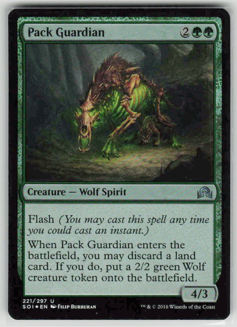 2016 Shadows over Innistrad 221 Pack Guardian