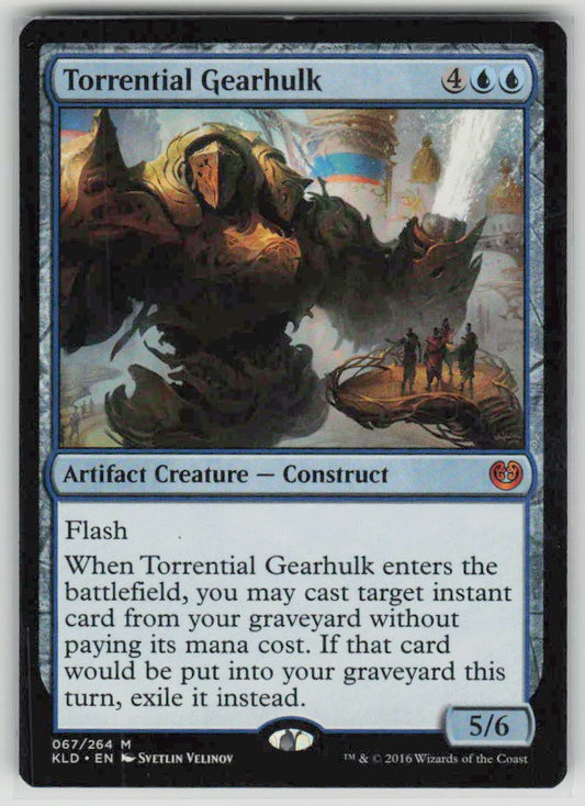 2016 Kaladesh 67 Torrential Gearhulk