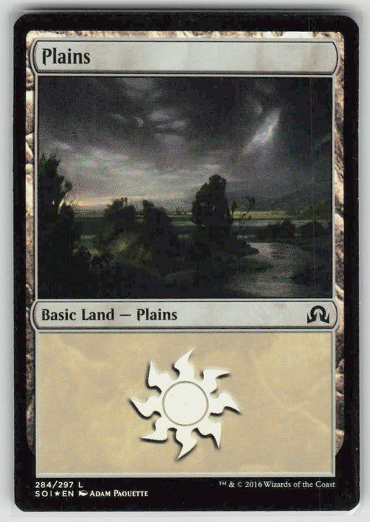2016 Shadows over Innistrad 284 Plains