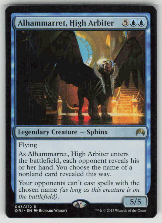 2015 Magic Origins 43 Alhammarret, High Arbiter