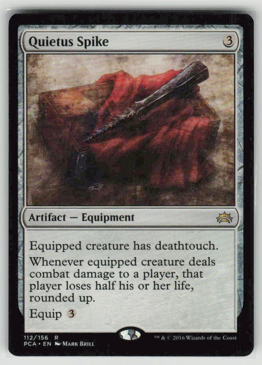 2016 Planechase Anthology 112 Quietus Spike