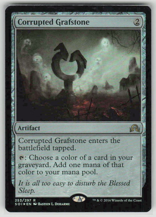 2016 Shadows over Innistrad 253 Corrupted Grafstone