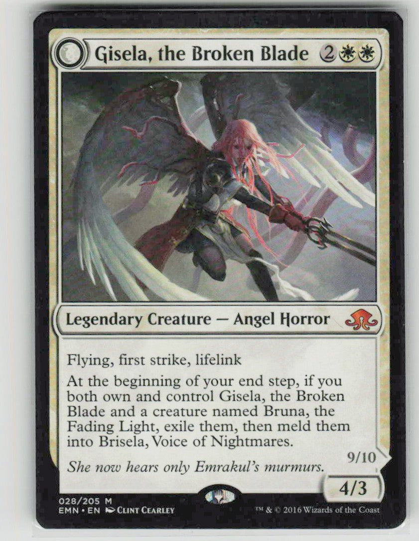 2016 Eldritch Moon 28 Gisela, the Broken Blade