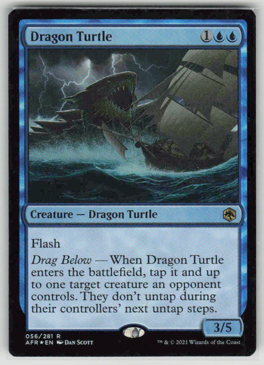 2021 Adventures in the Forgotten Realms 56 Dragon Turtle