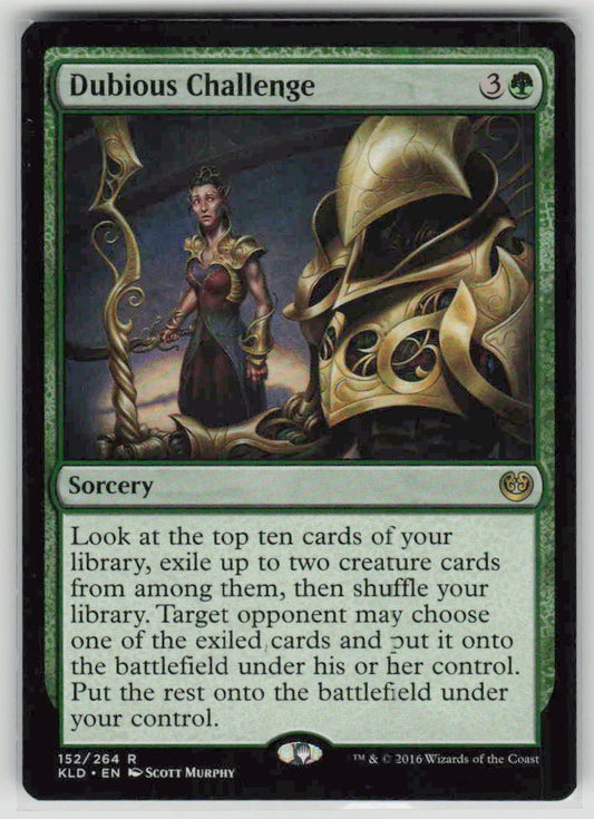 2016 Kaladesh 152 Dubious Challenge