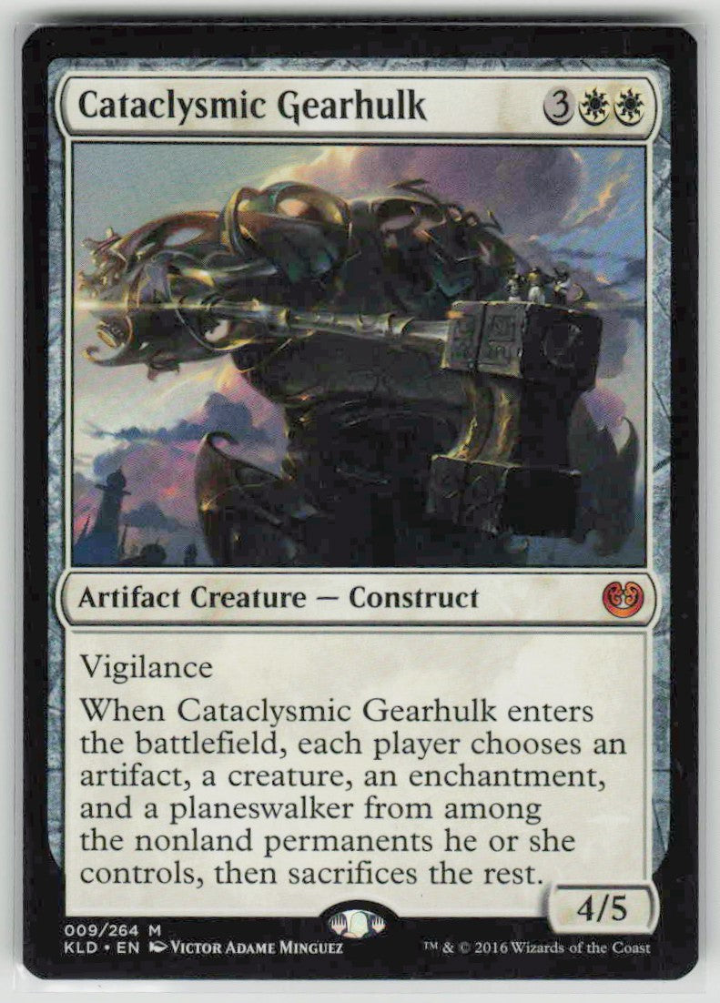2016 Kaladesh 9 Cataclysmic Gearhulk