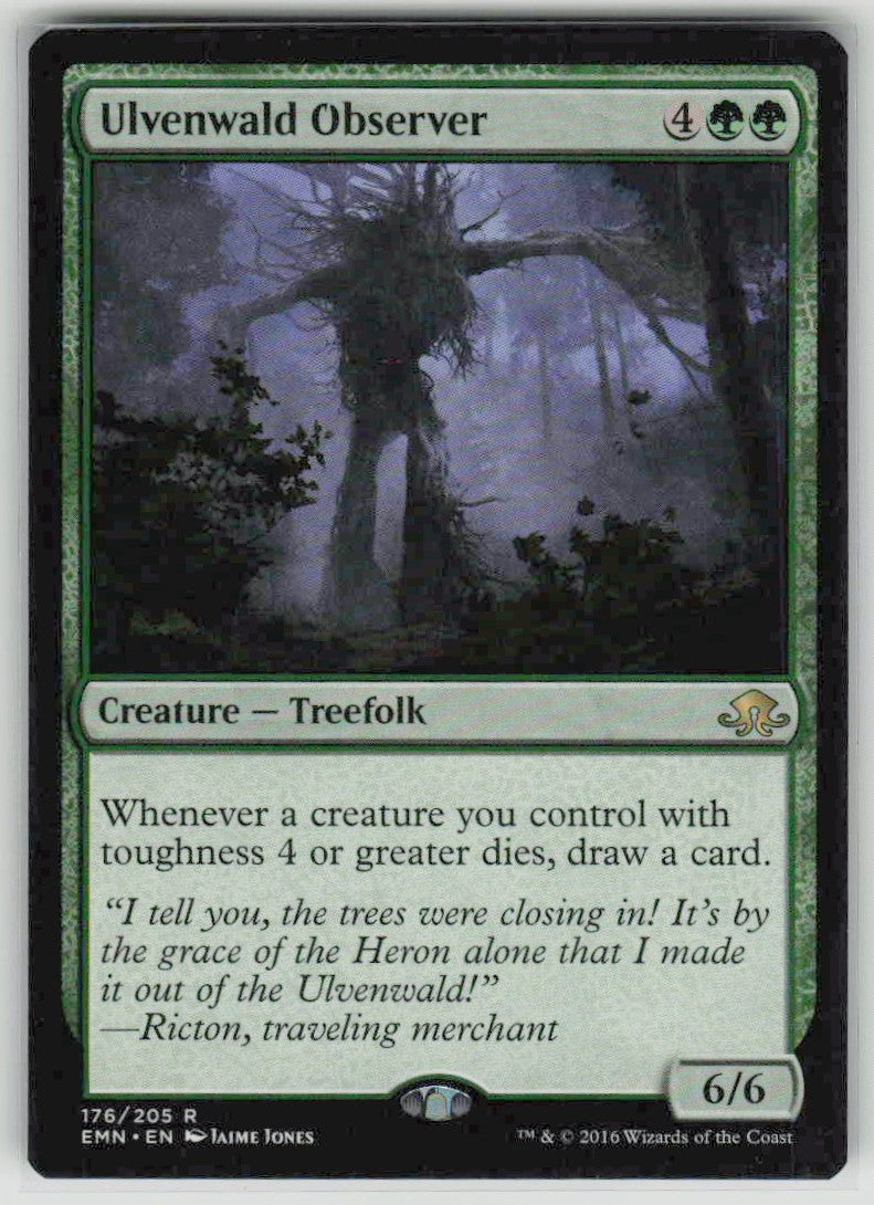 2016 Eldritch Moon 176 Ulvenwald Observer