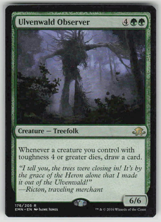 2016 Eldritch Moon 176 Ulvenwald Observer